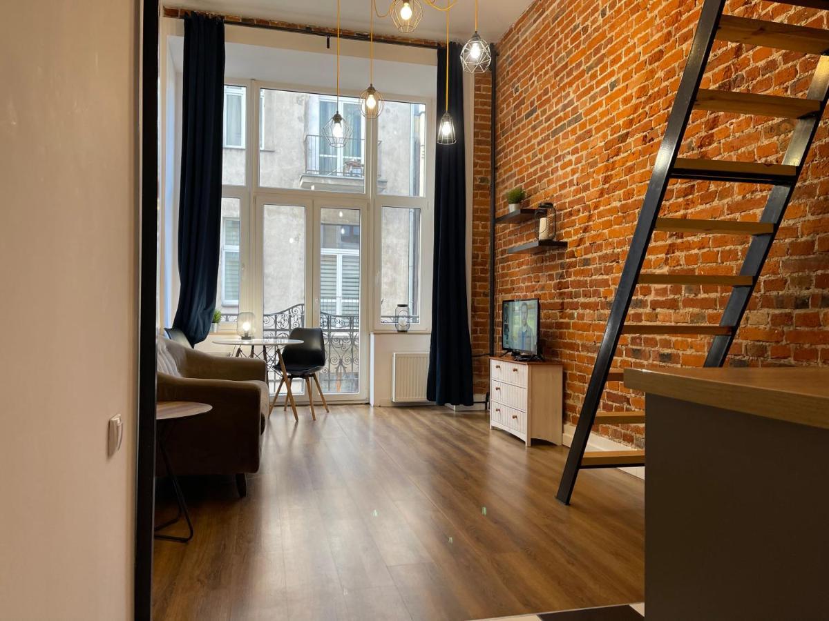 Urokliwy Loft W Ncl Kamienica Vabank Nr 18 Apartamento Łódź Exterior foto